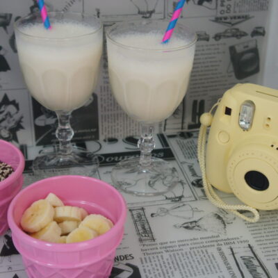 Casa com Estilo: milk-shake de banana