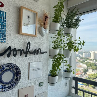 Como cultivar horta em apartamento