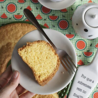 Vem, tem bolo de fubá