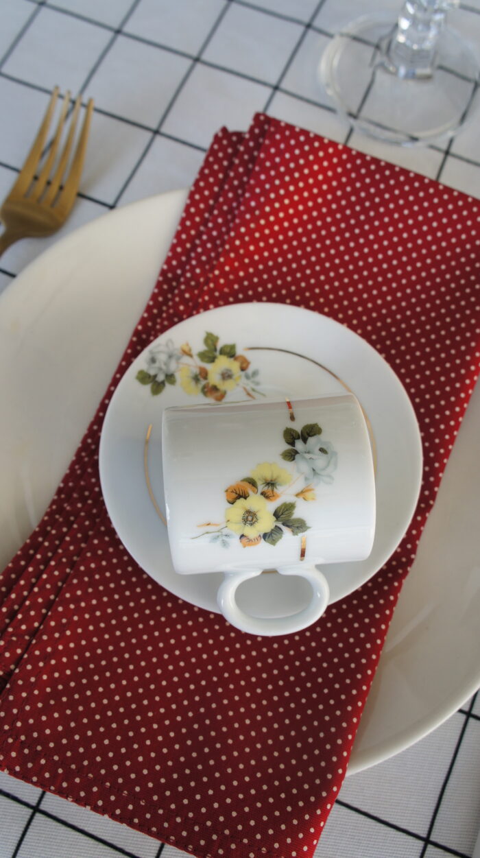 Uma mesa que conta história