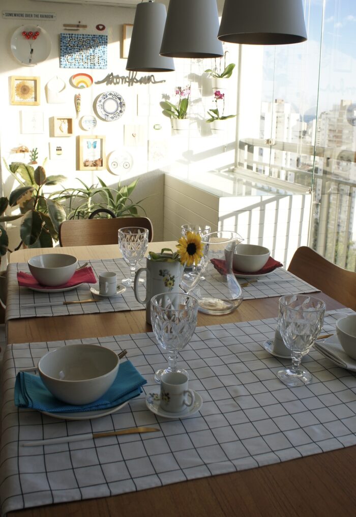 Uma mesa que conta história