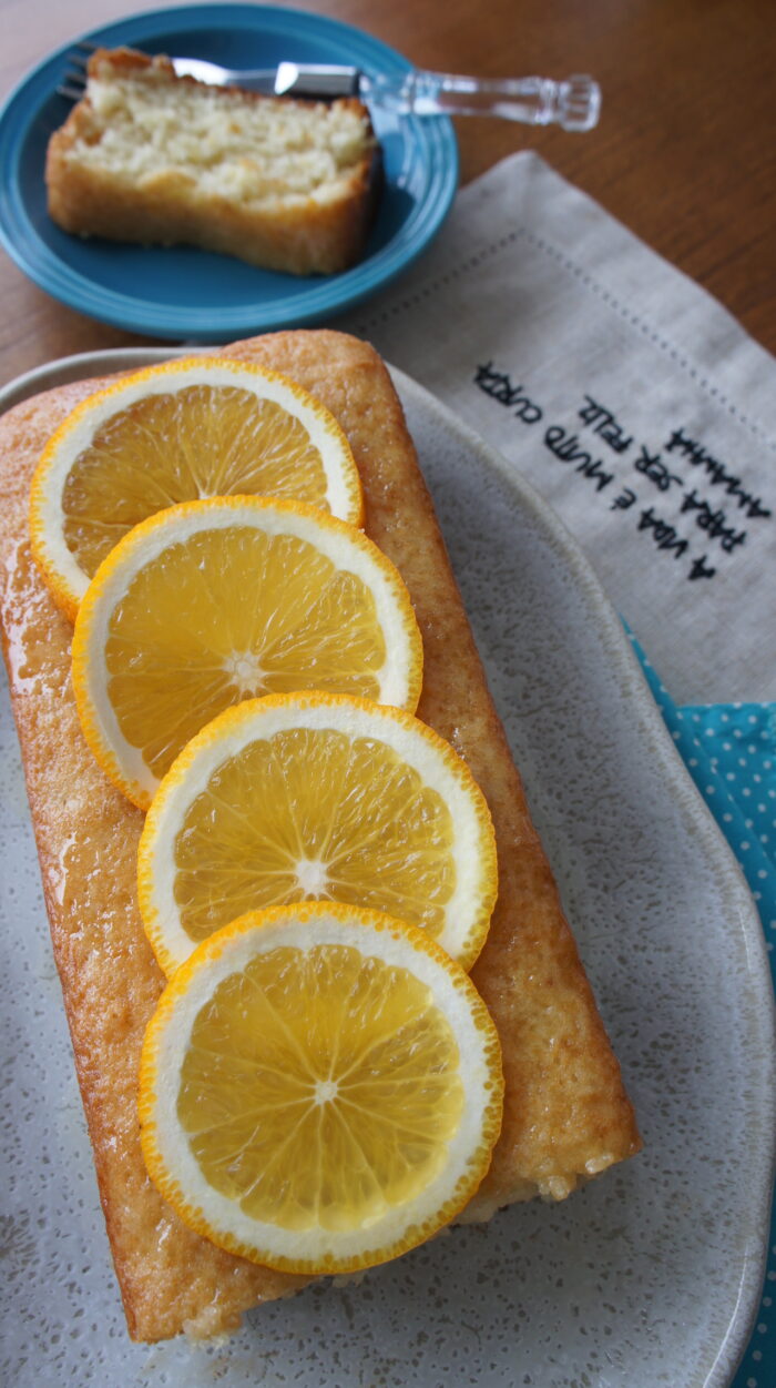 Bolo de laranja vegano