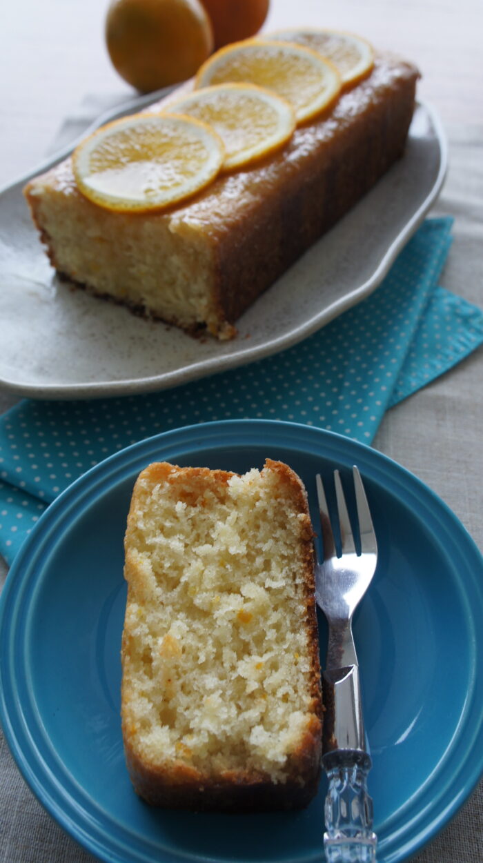 Bolo de laranja vegano