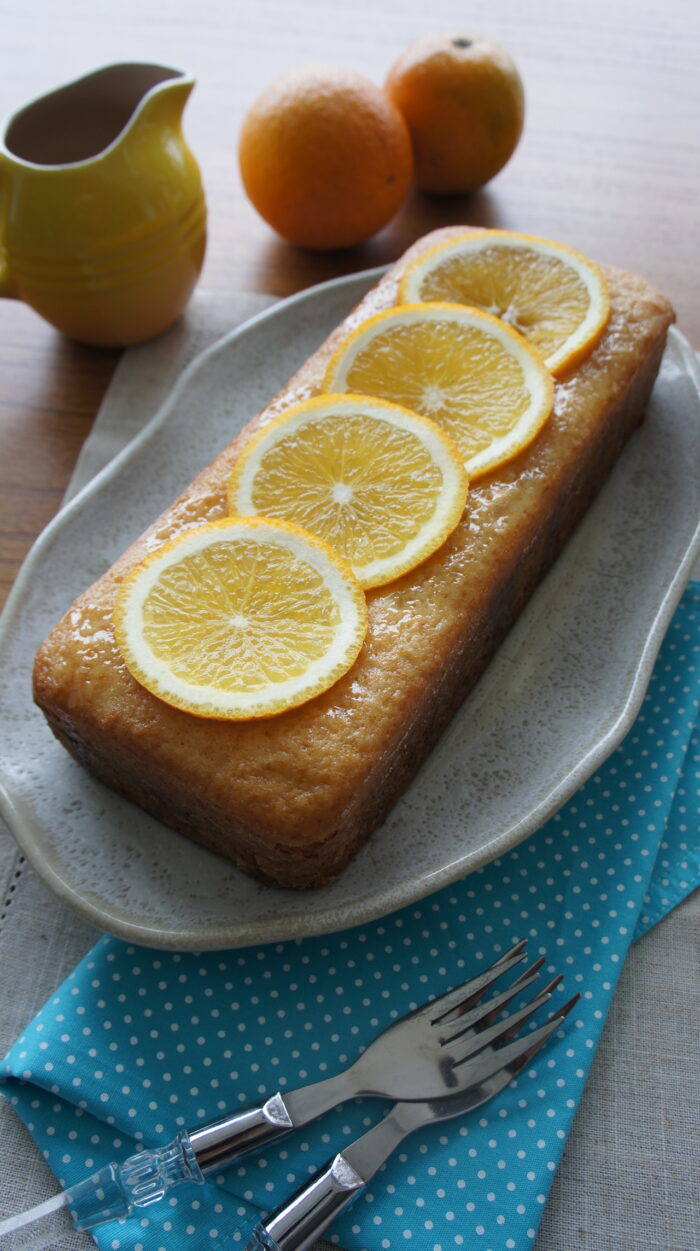 Bolo de laranja vegano