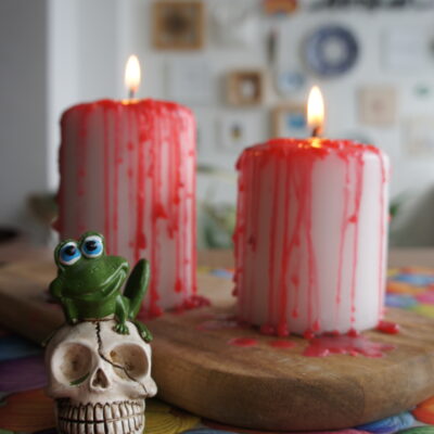 Halloween da Caubi: velas assustadoras