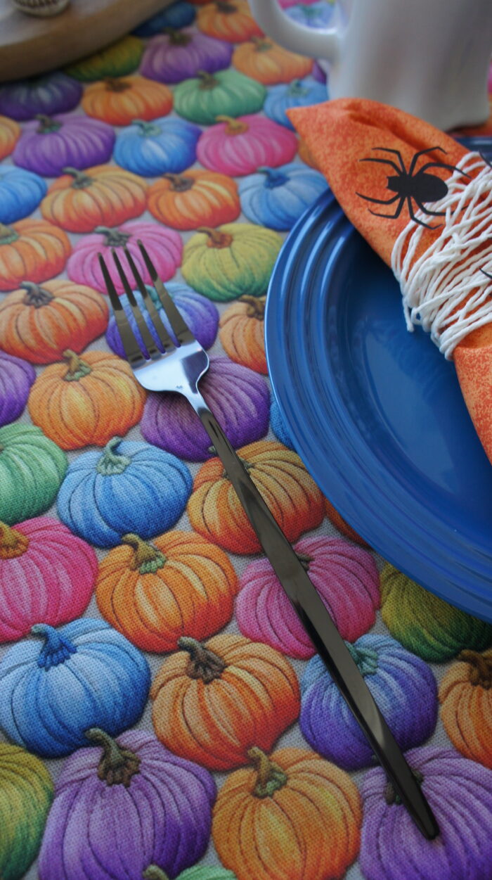 Halloween da Caubi: teia de aranha.