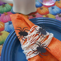 Halloween da Caubi: teia de aranha