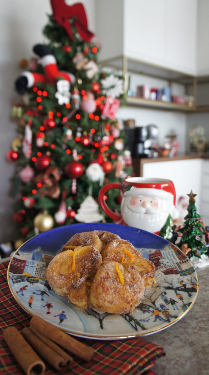 Rabanada com laranja