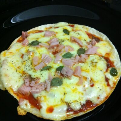 Receita do dia: pizza de frigideira!